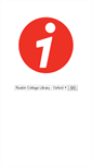 Mobile Screenshot of library.ruskin.ac.uk